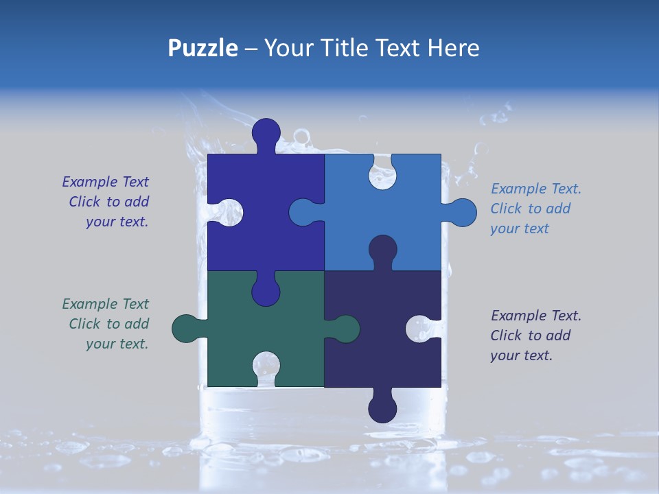 Shot Glasses Psd PowerPoint Template