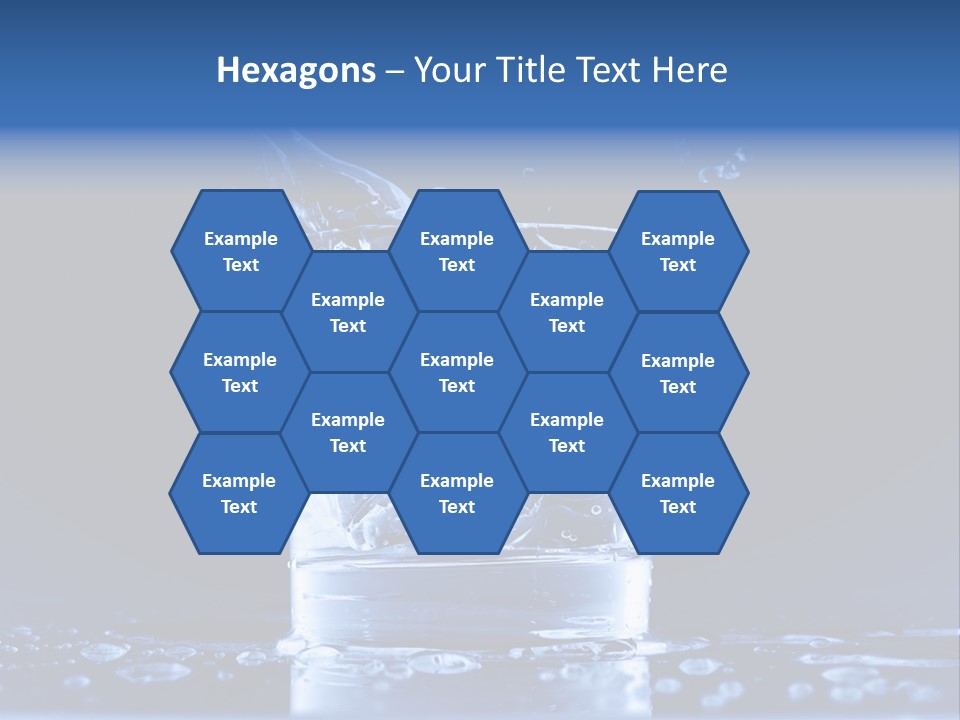 Shot Glasses Psd PowerPoint Template