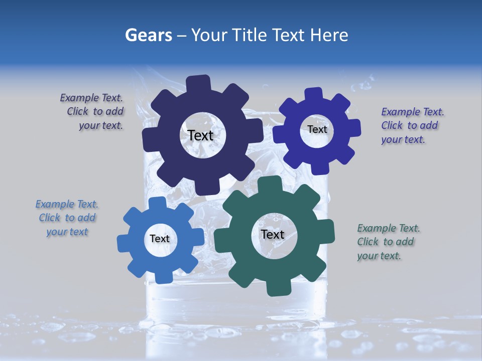 Shot Glasses Psd PowerPoint Template