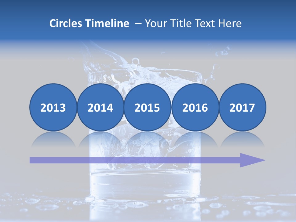 Shot Glasses Psd PowerPoint Template