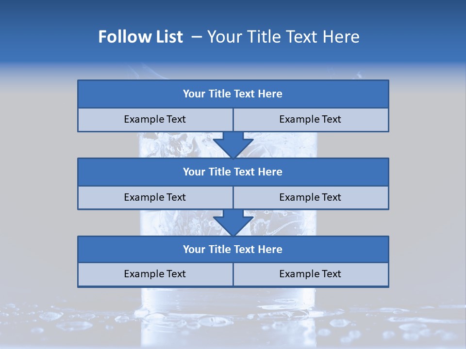 Shot Glasses Psd PowerPoint Template