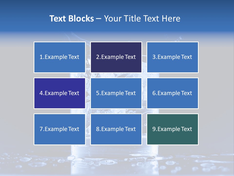 Shot Glasses Psd PowerPoint Template