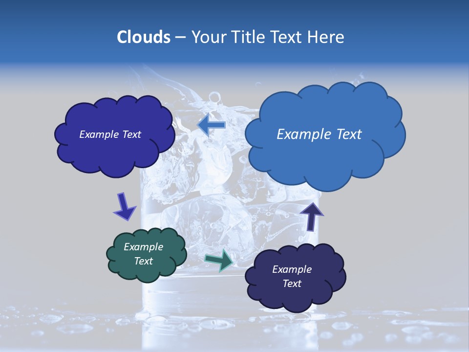 Shot Glasses Psd PowerPoint Template