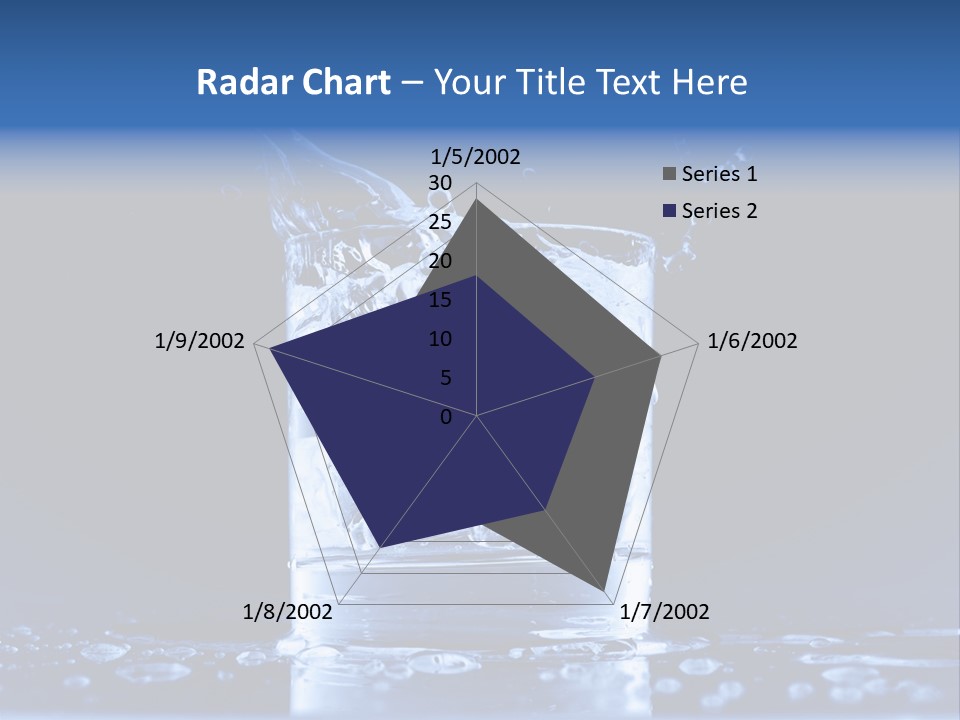Shot Glasses Psd PowerPoint Template