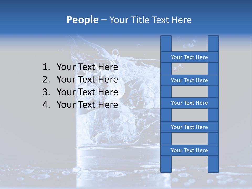 Shot Glasses Psd PowerPoint Template