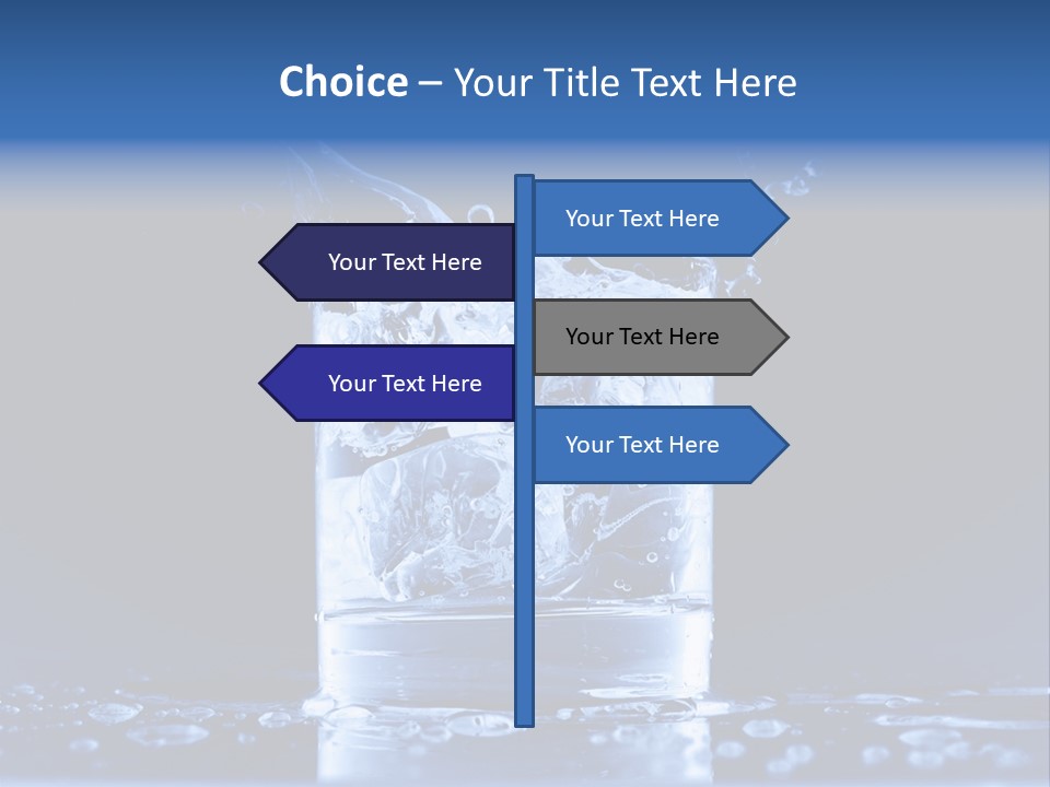 Shot Glasses Psd PowerPoint Template