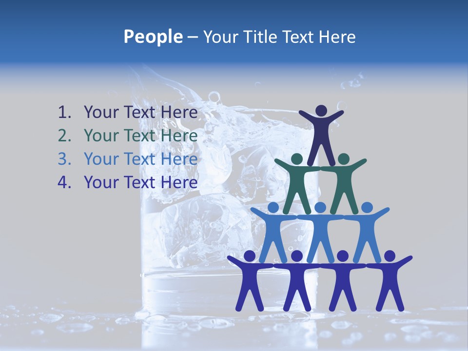 Shot Glasses Psd PowerPoint Template