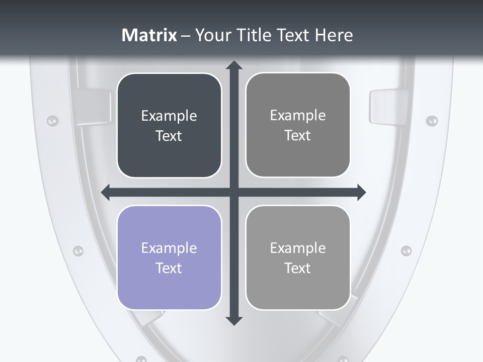 Shield Stock PowerPoint Template