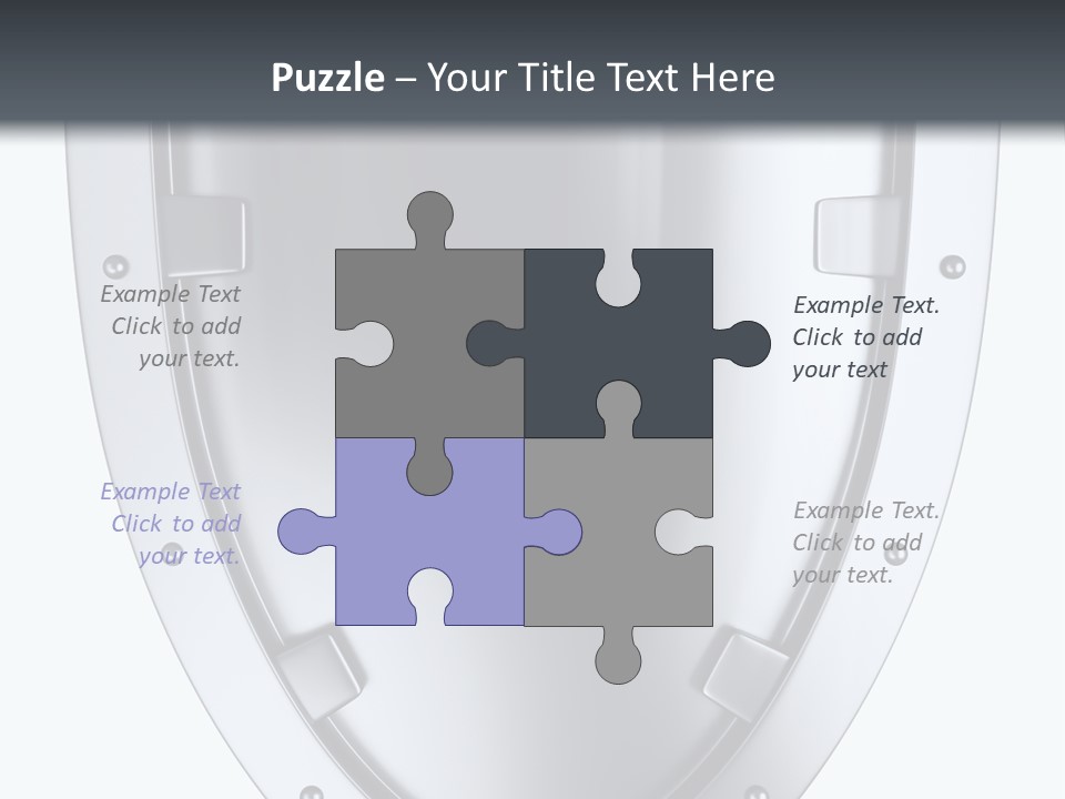 Shield Stock PowerPoint Template