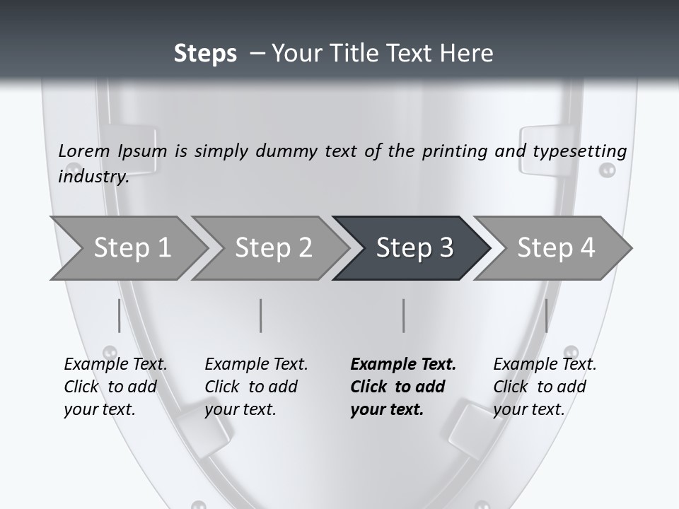 Shield Stock PowerPoint Template