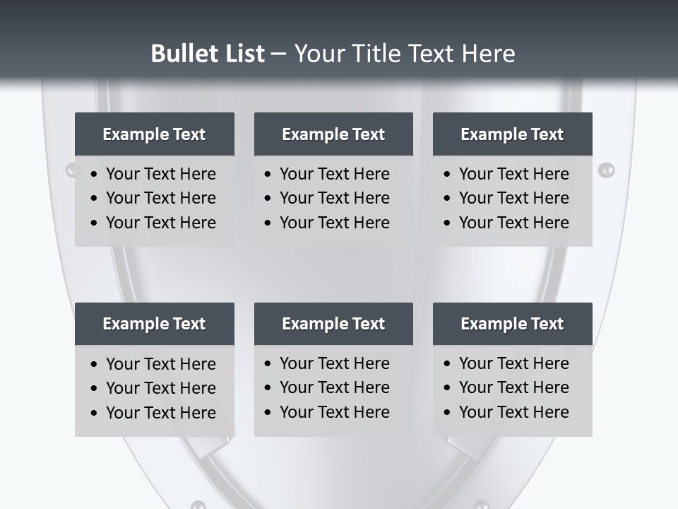 Shield Stock PowerPoint Template