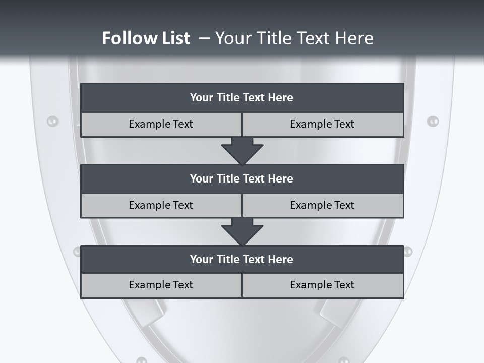 Shield Stock PowerPoint Template