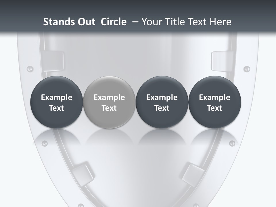 Shield Stock PowerPoint Template