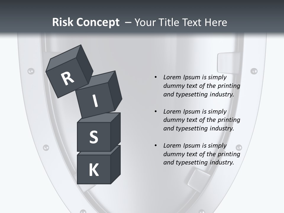 Shield Stock PowerPoint Template