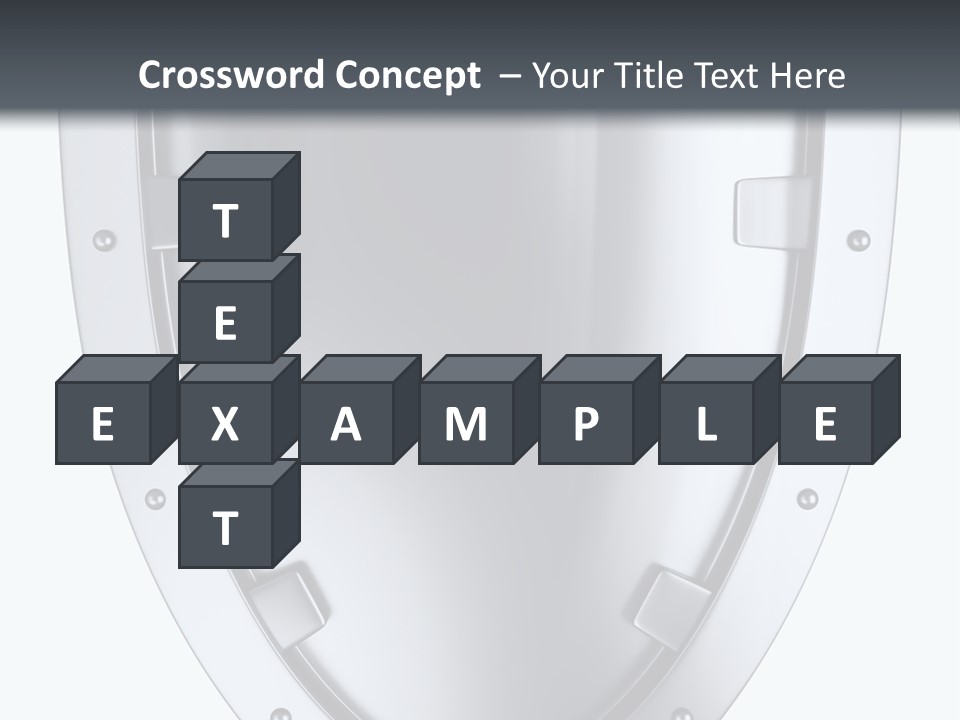 Shield Stock PowerPoint Template