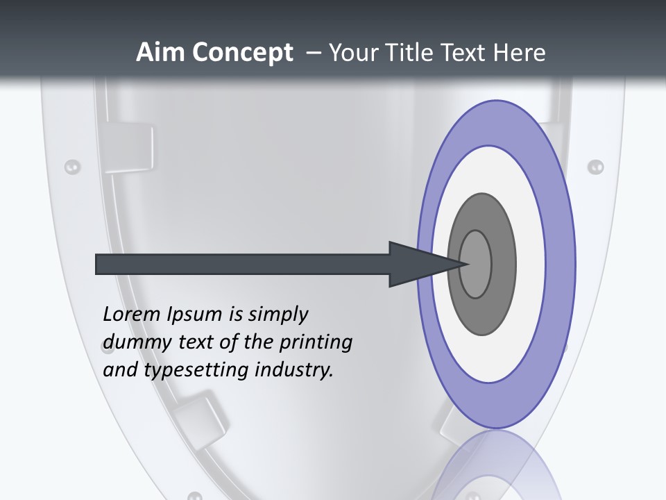 Shield Stock PowerPoint Template