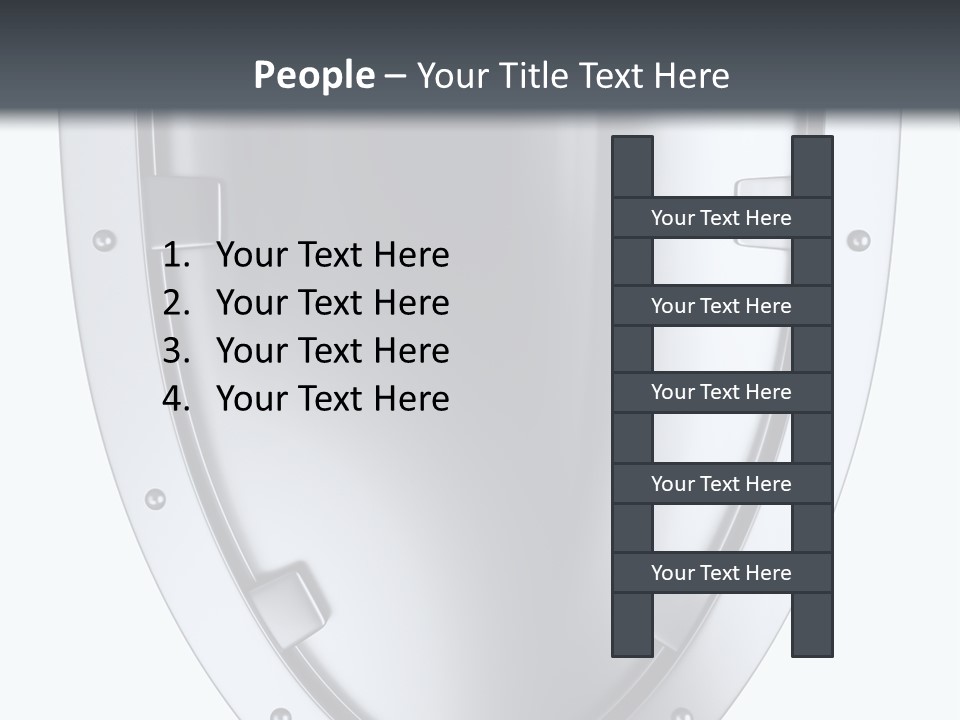 Shield Stock PowerPoint Template