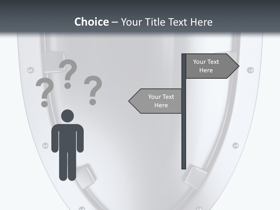 Shield Stock PowerPoint Template