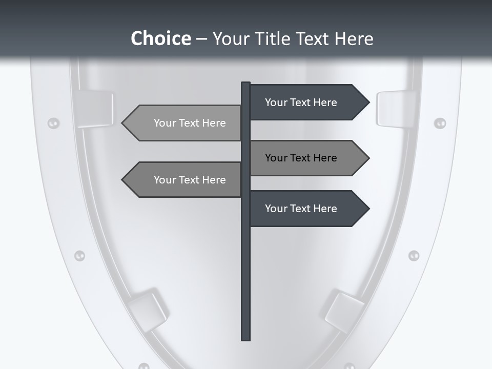 Shield Stock PowerPoint Template