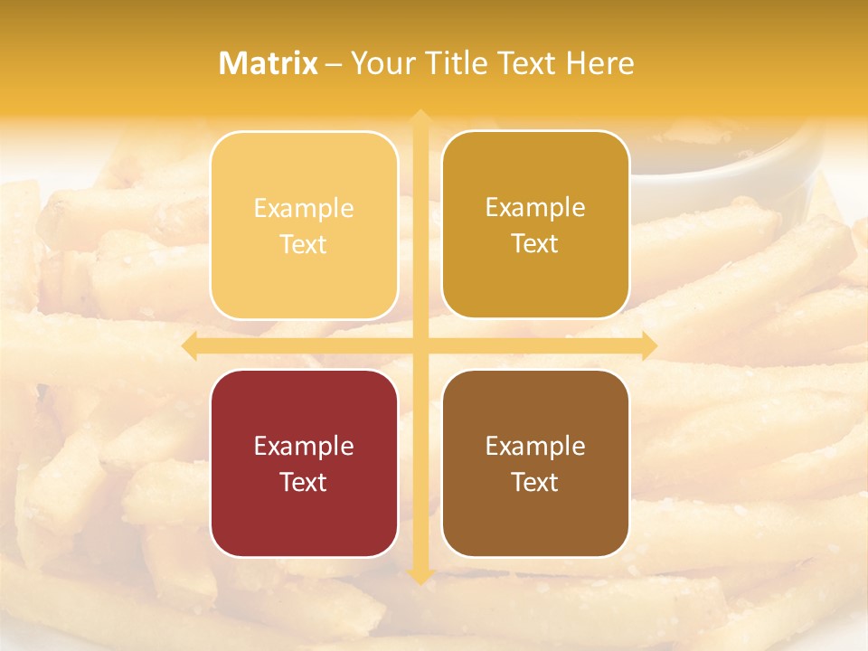 French Fries PowerPoint Template
