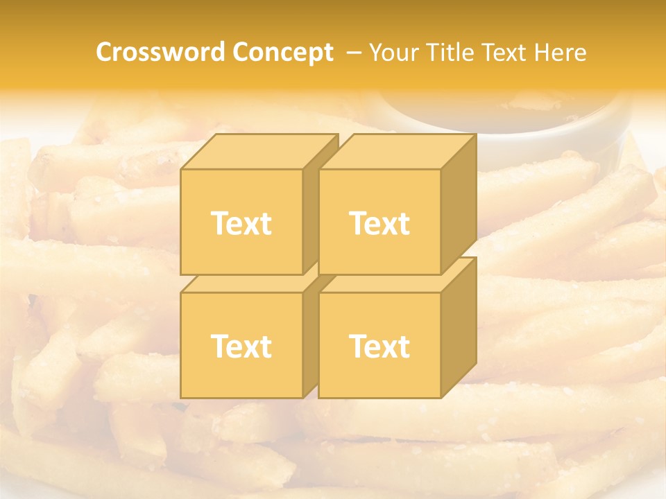 French Fries PowerPoint Template