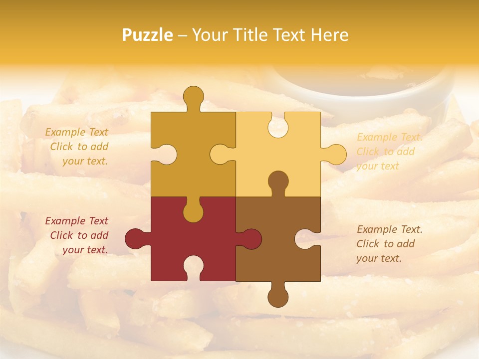 French Fries PowerPoint Template