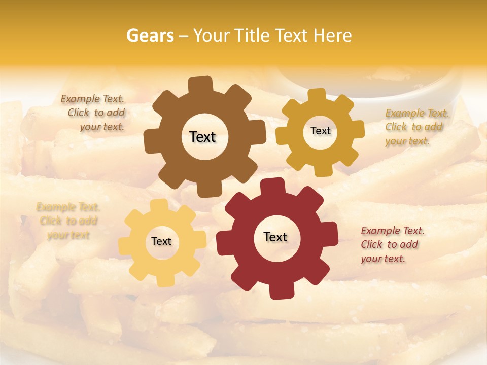 French Fries PowerPoint Template