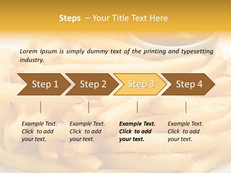 French Fries PowerPoint Template