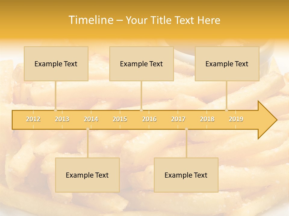 French Fries PowerPoint Template
