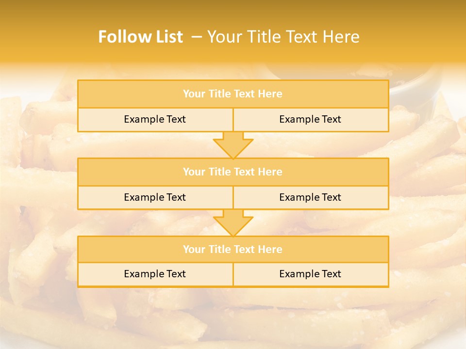 French Fries PowerPoint Template