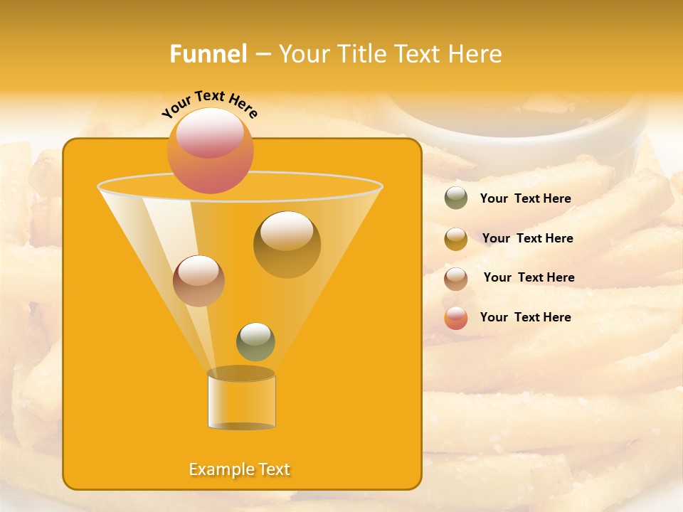 French Fries PowerPoint Template