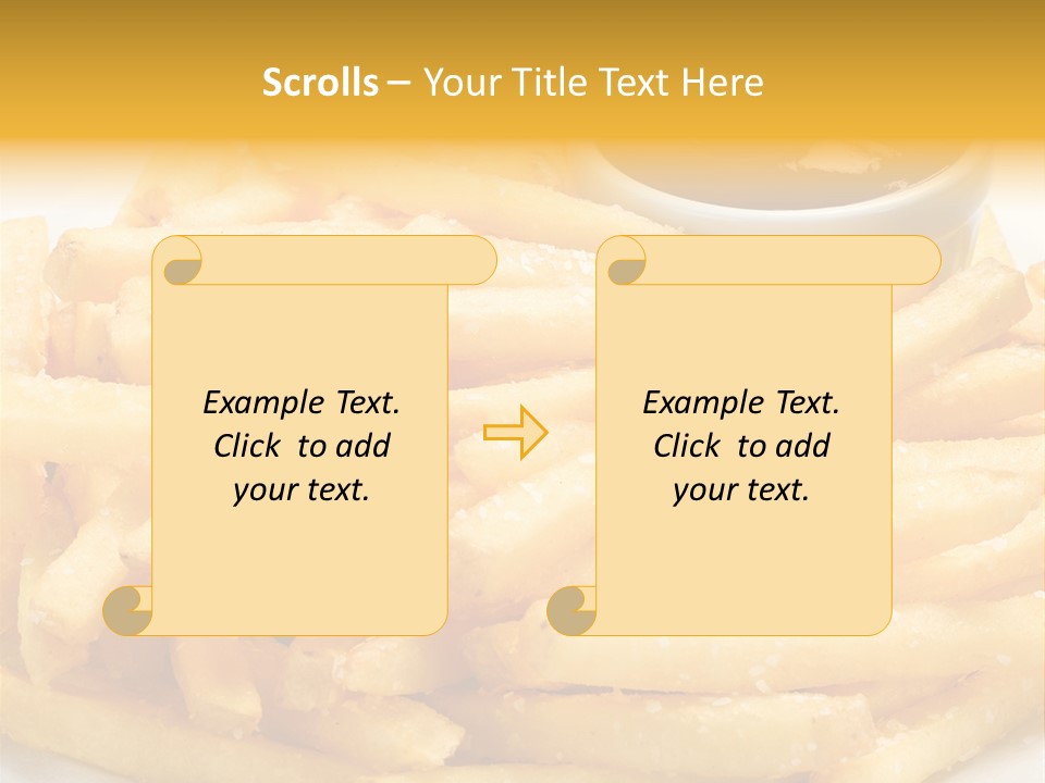 French Fries PowerPoint Template