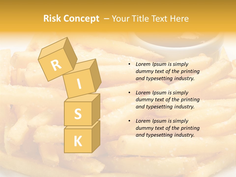 French Fries PowerPoint Template