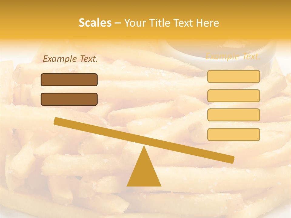 French Fries PowerPoint Template
