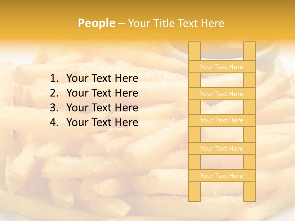 French Fries PowerPoint Template