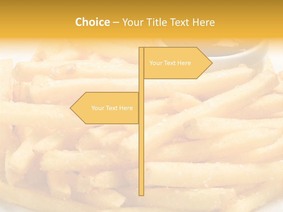 French Fries PowerPoint Template