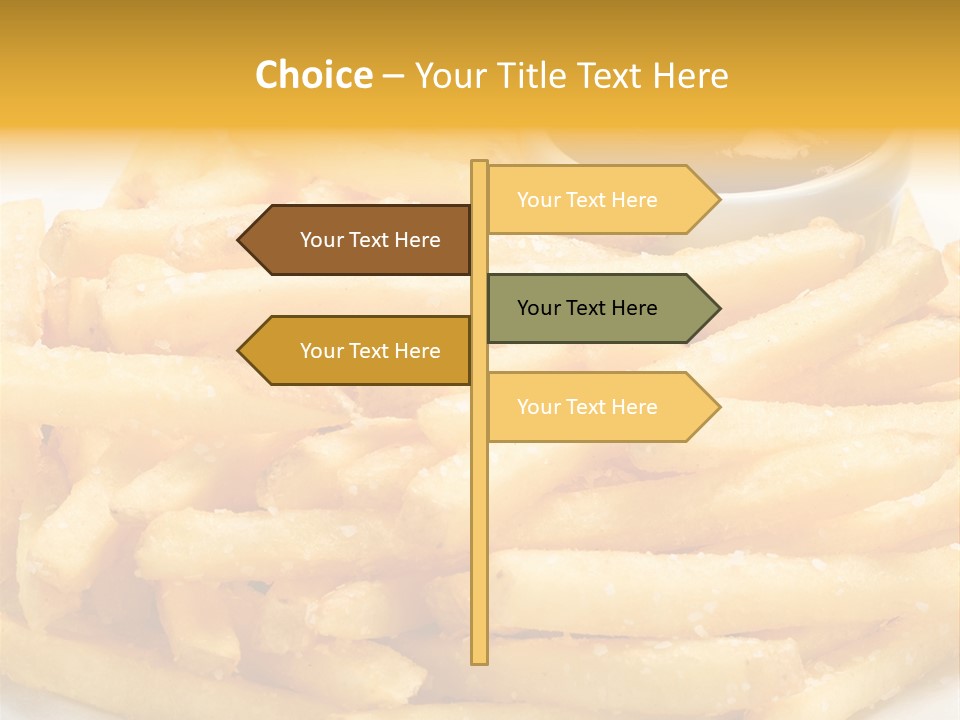French Fries PowerPoint Template