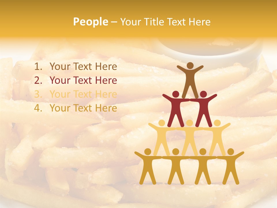 French Fries PowerPoint Template