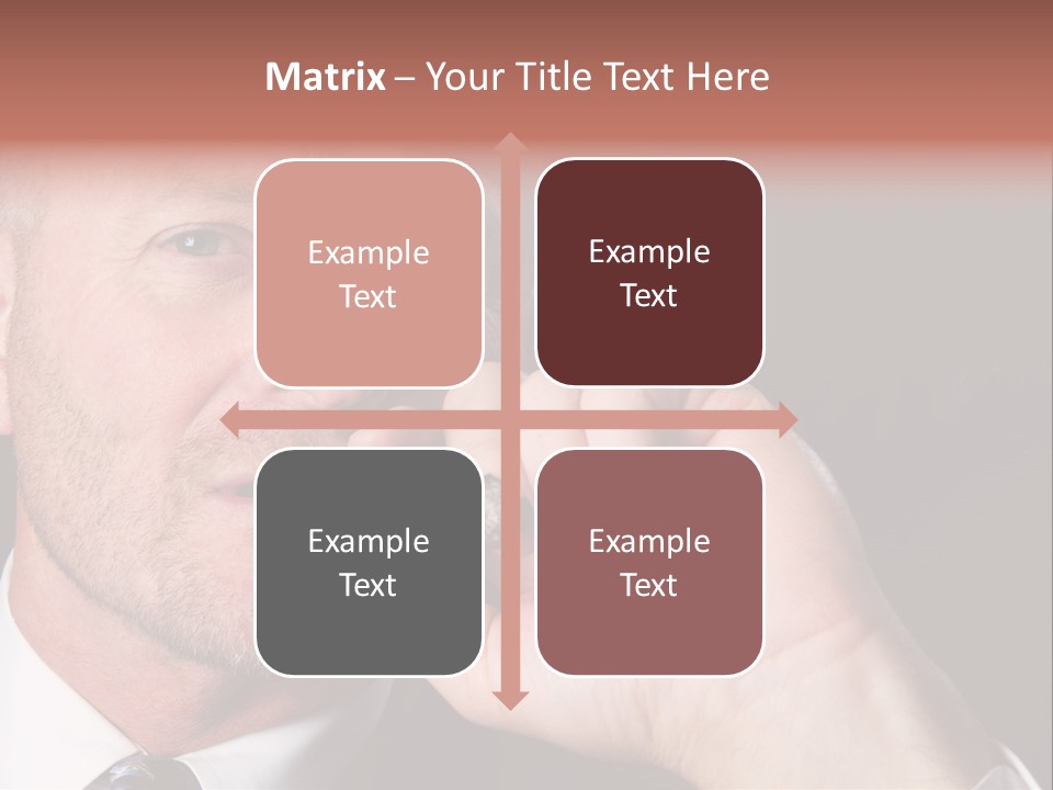 Smoking Cigar PowerPoint Template