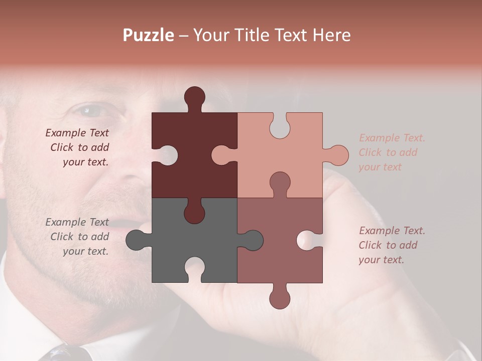 Smoking Cigar PowerPoint Template