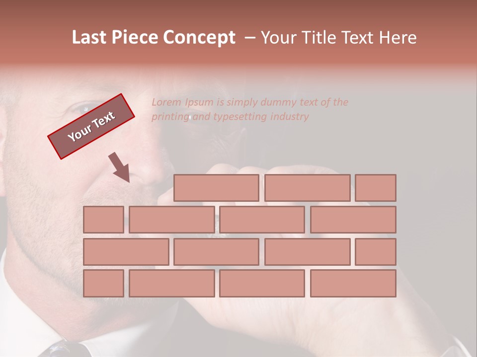 Smoking Cigar PowerPoint Template