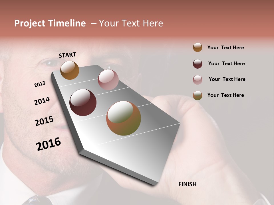 Smoking Cigar PowerPoint Template