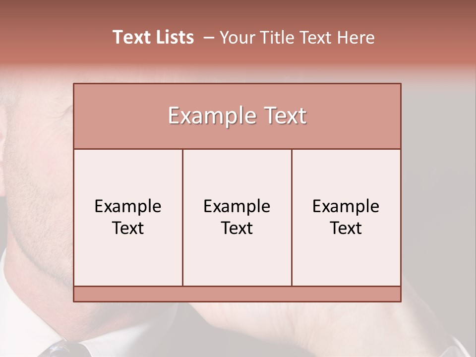 Smoking Cigar PowerPoint Template