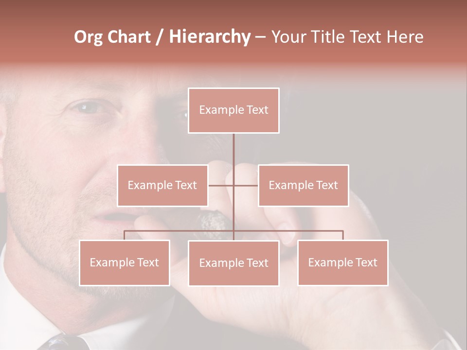 Smoking Cigar PowerPoint Template