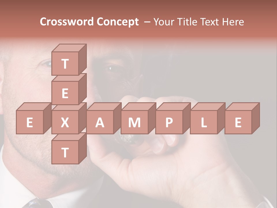 Smoking Cigar PowerPoint Template