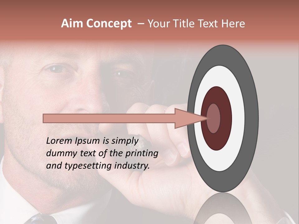 Smoking Cigar PowerPoint Template