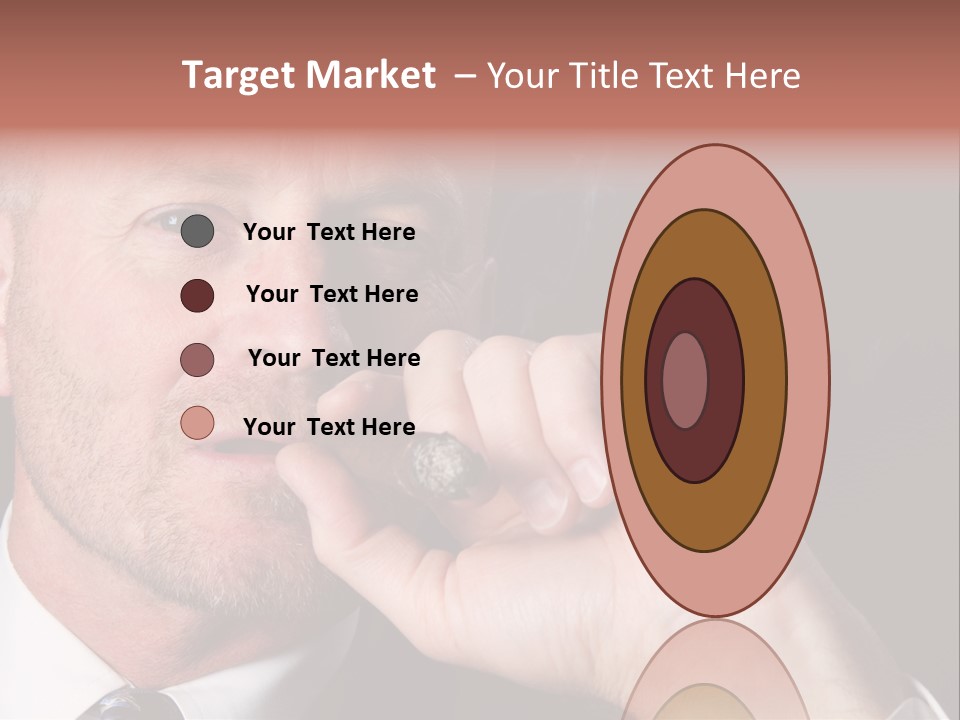 Smoking Cigar PowerPoint Template