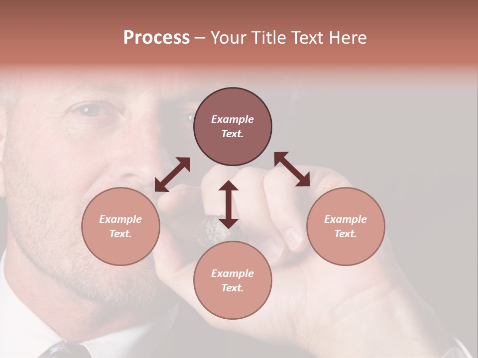 Smoking Cigar PowerPoint Template