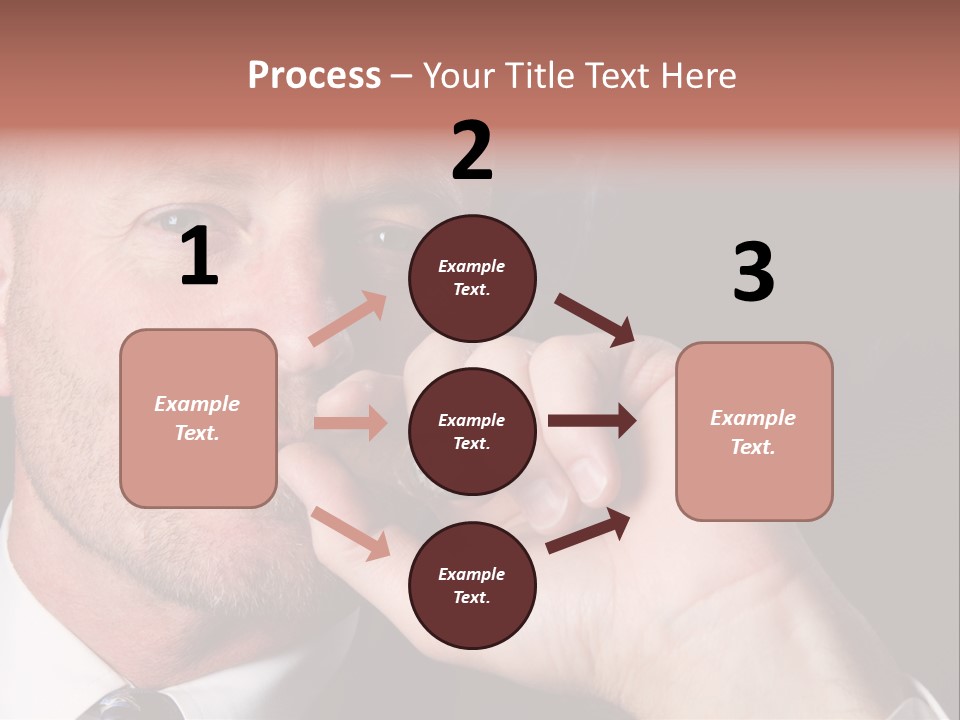 Smoking Cigar PowerPoint Template