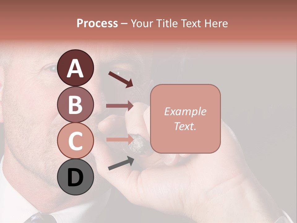 Smoking Cigar PowerPoint Template